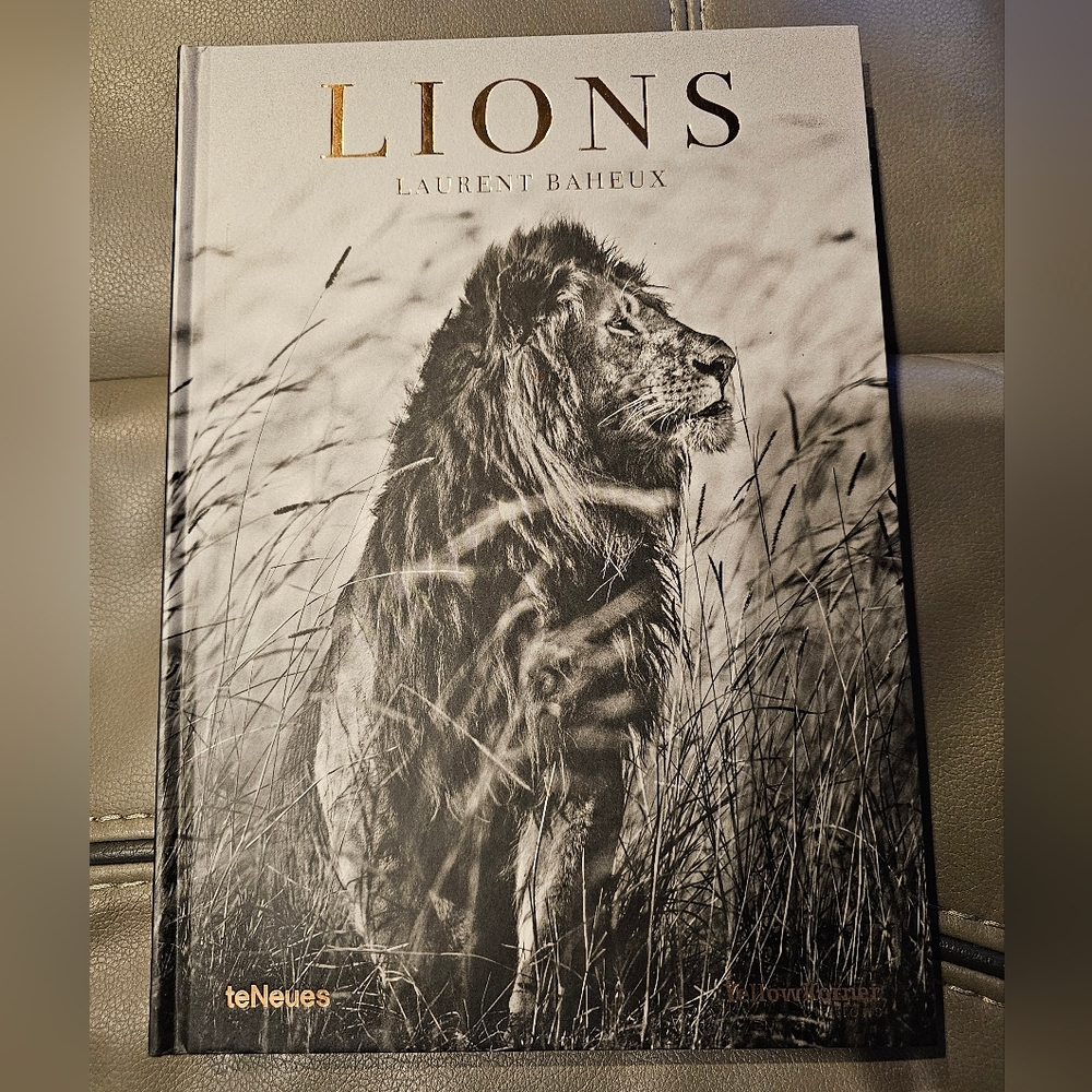 teNeues Monochrome 'Lions' Photography Book